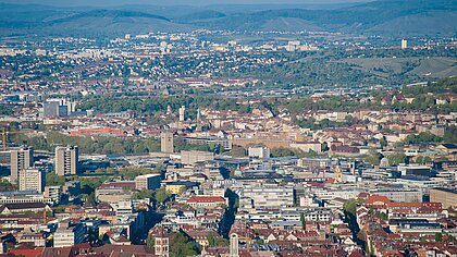 Stadtpanorama Stuttgart